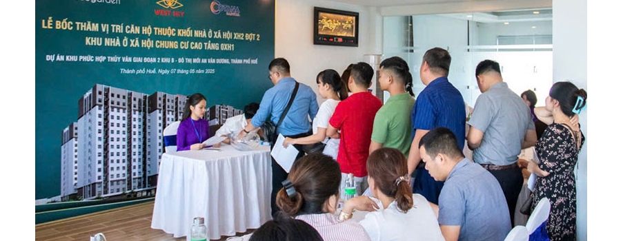 TP Huế: Nhà ở xã hội hút khách